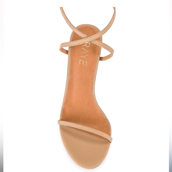 Beige Strappy Heels - Picture 3 of 8